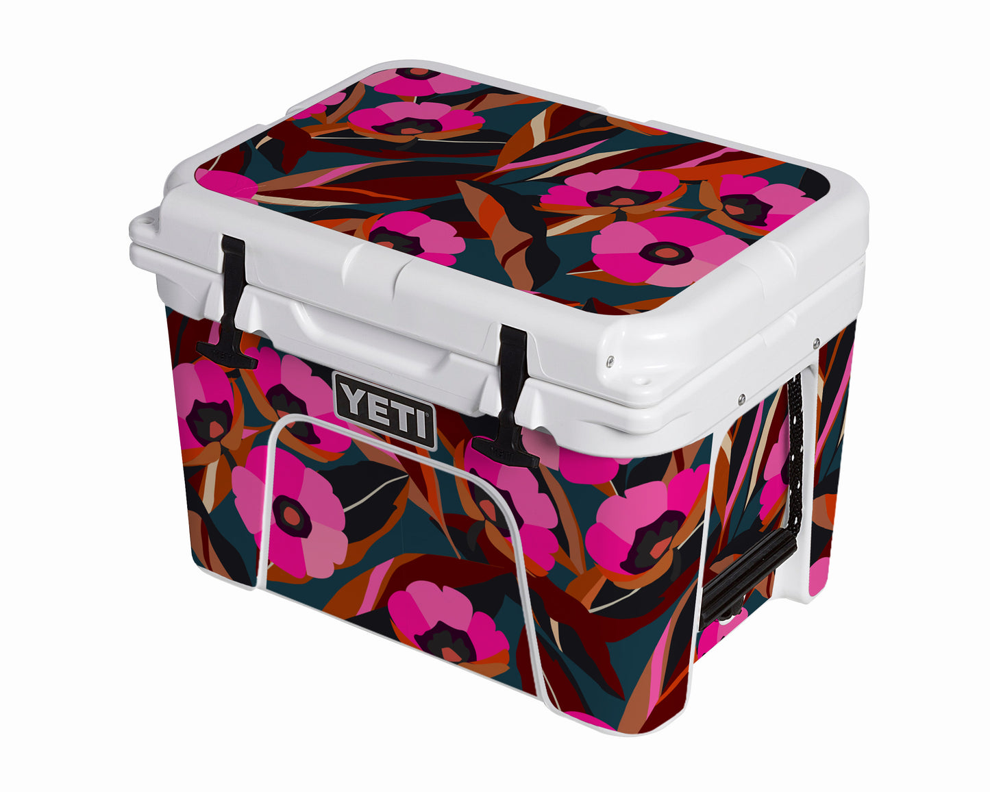 YETI Full Wrap Poppies Pink