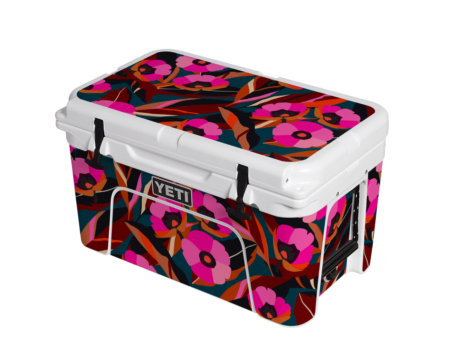 YETI Full Wrap Poppies Pink