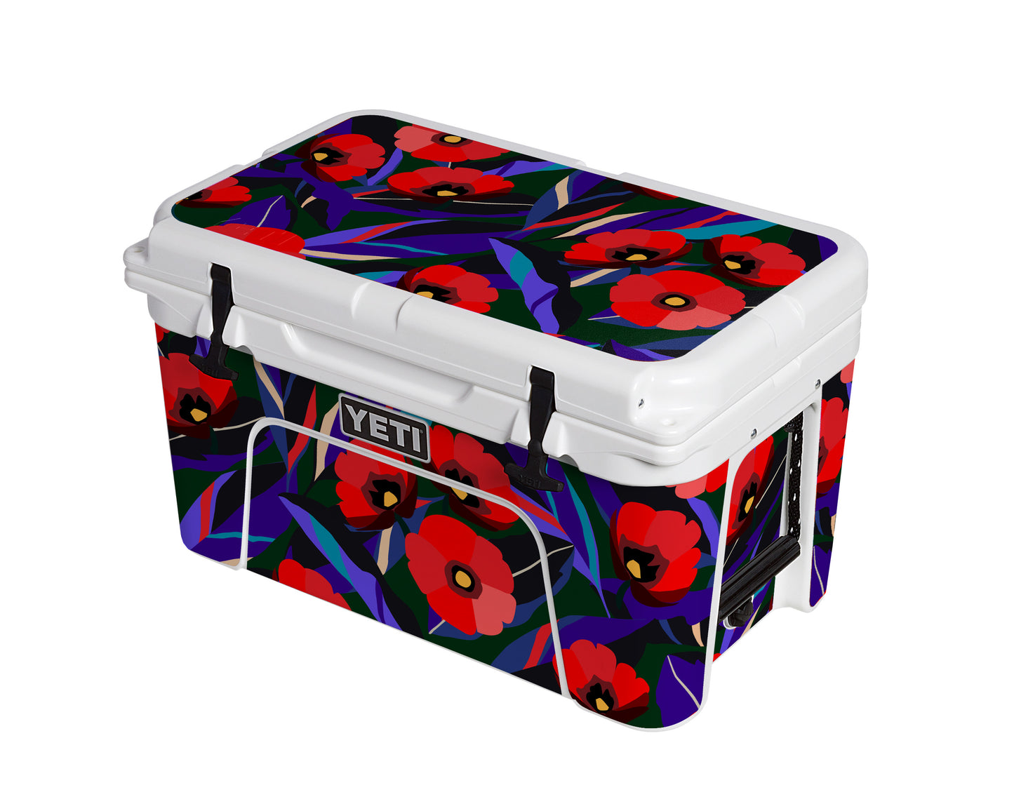 YETI Full Wrap Poppies Red