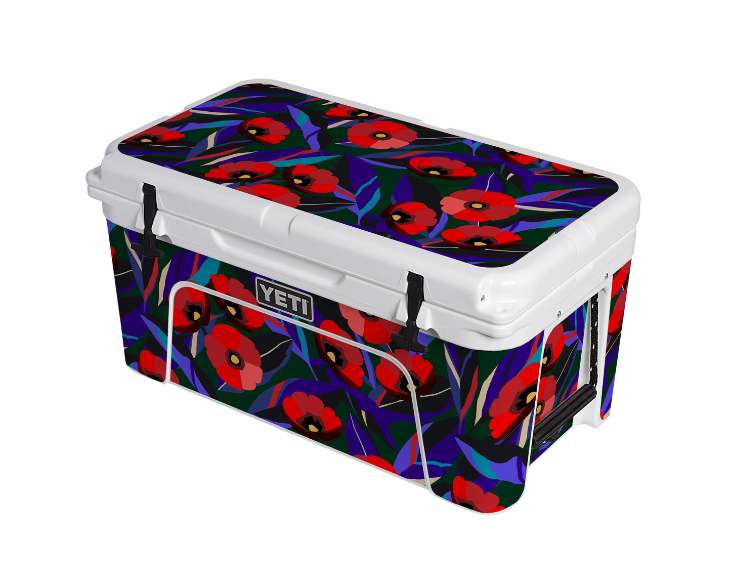 YETI Full Wrap Poppies Red