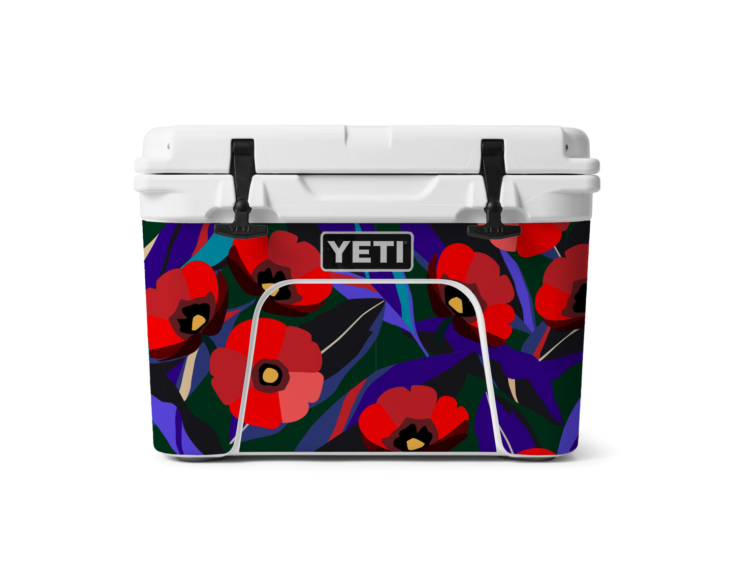 YETI Full Wrap Poppies Red