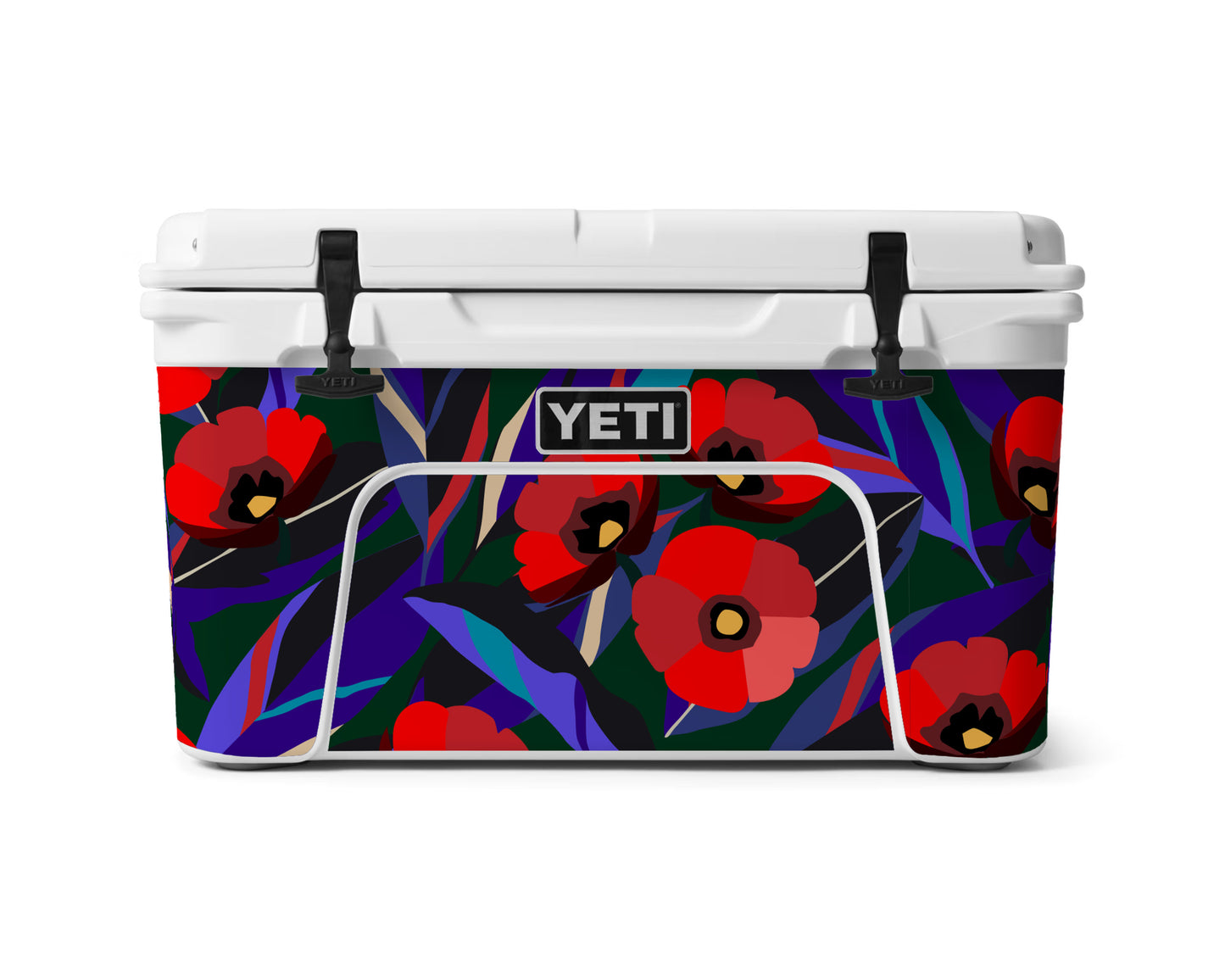 YETI Full Wrap Poppies Red