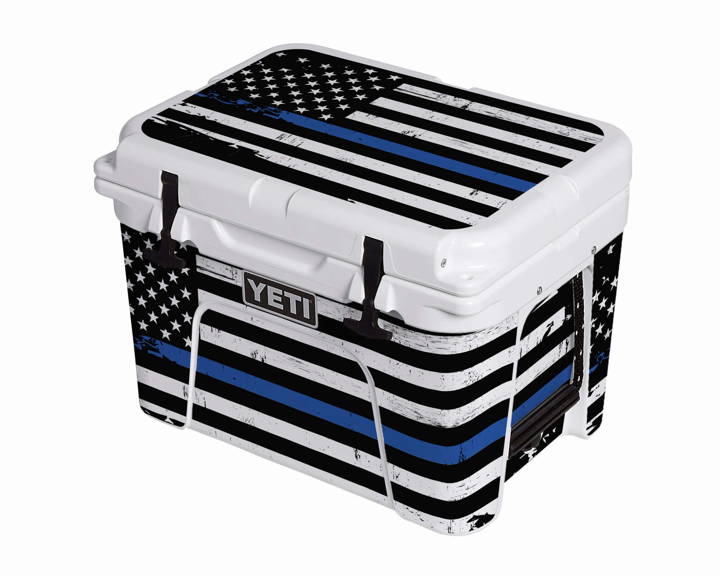 YETI Full Wrap American Flag Support Our Heroes