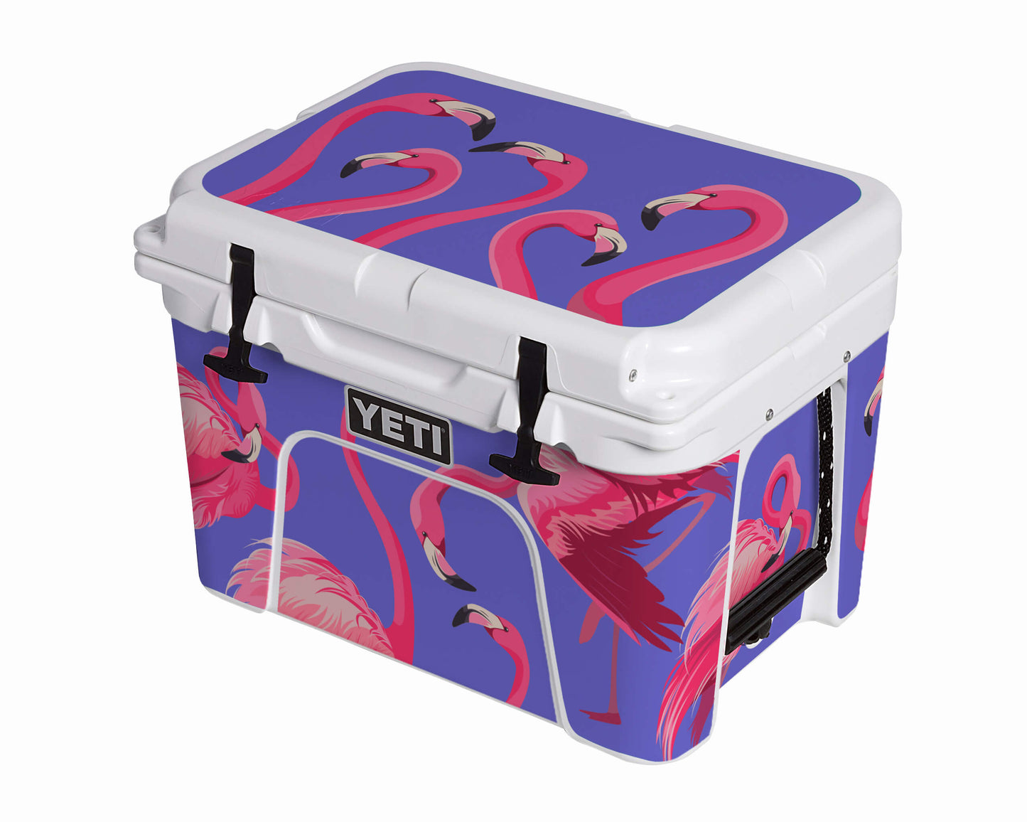 YETI Full Wrap Flamingos Violet