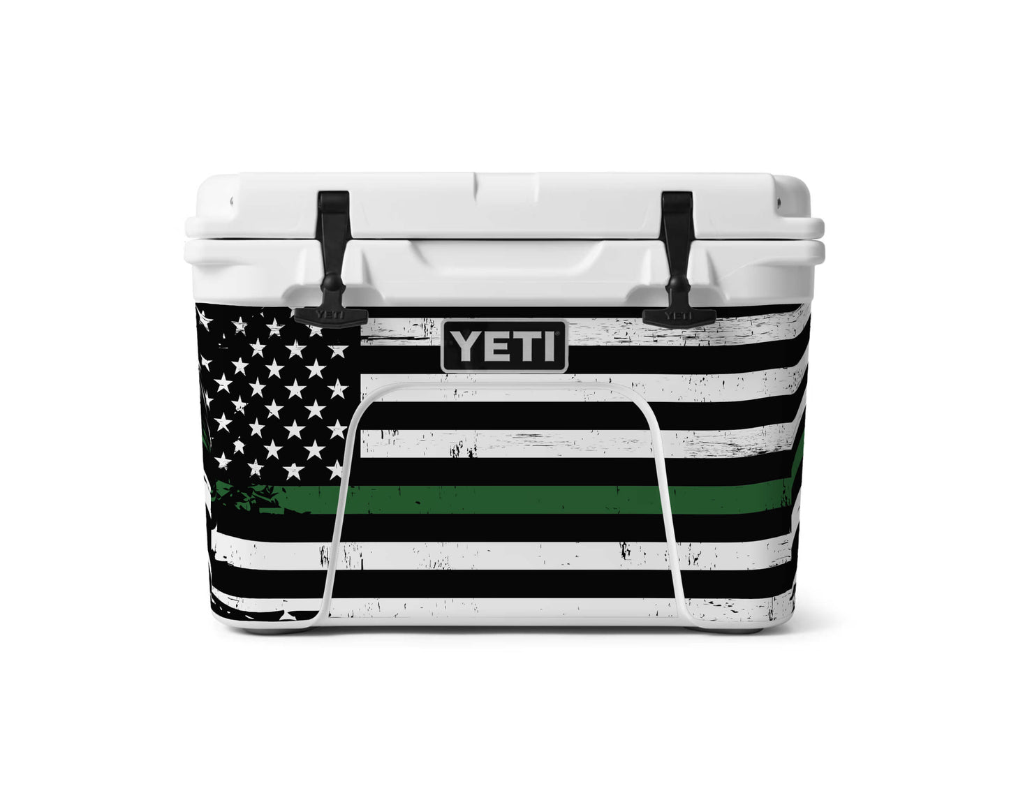 YETI Full Wrap American Flag Support Our Heroes