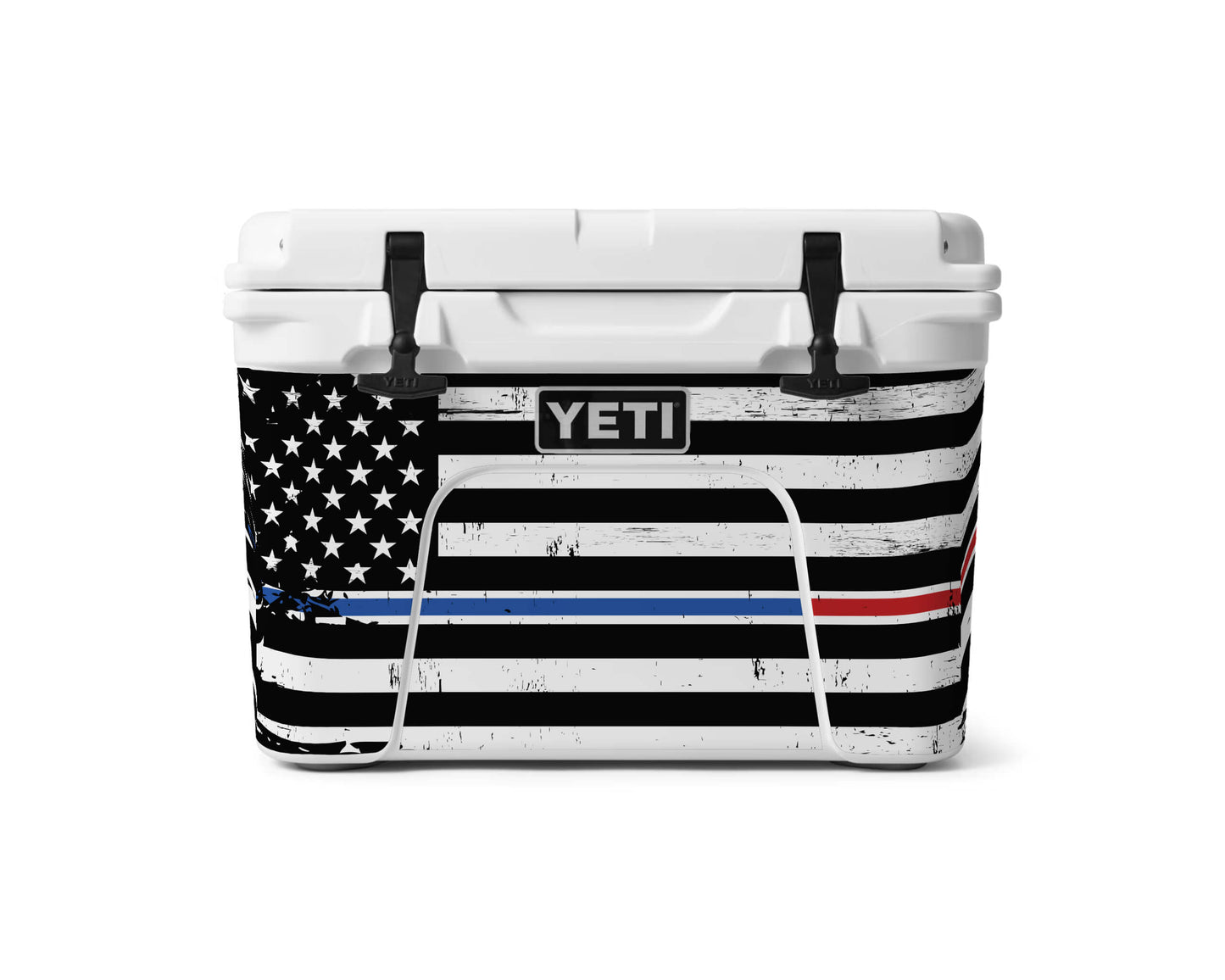YETI Full Wrap American Flag Support Our Heroes