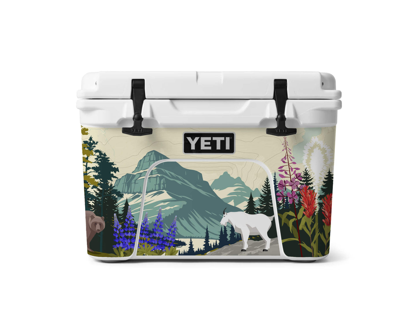YETI Full Wrap National Parks - Glacier