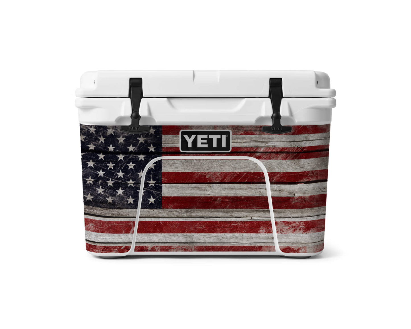 YETI Full Wrap Rustic American Flag