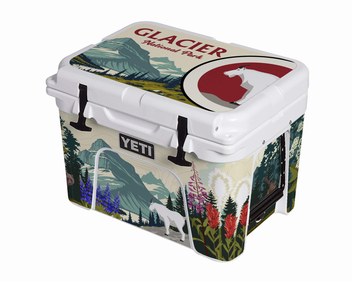 YETI Full Wrap National Parks - Glacier