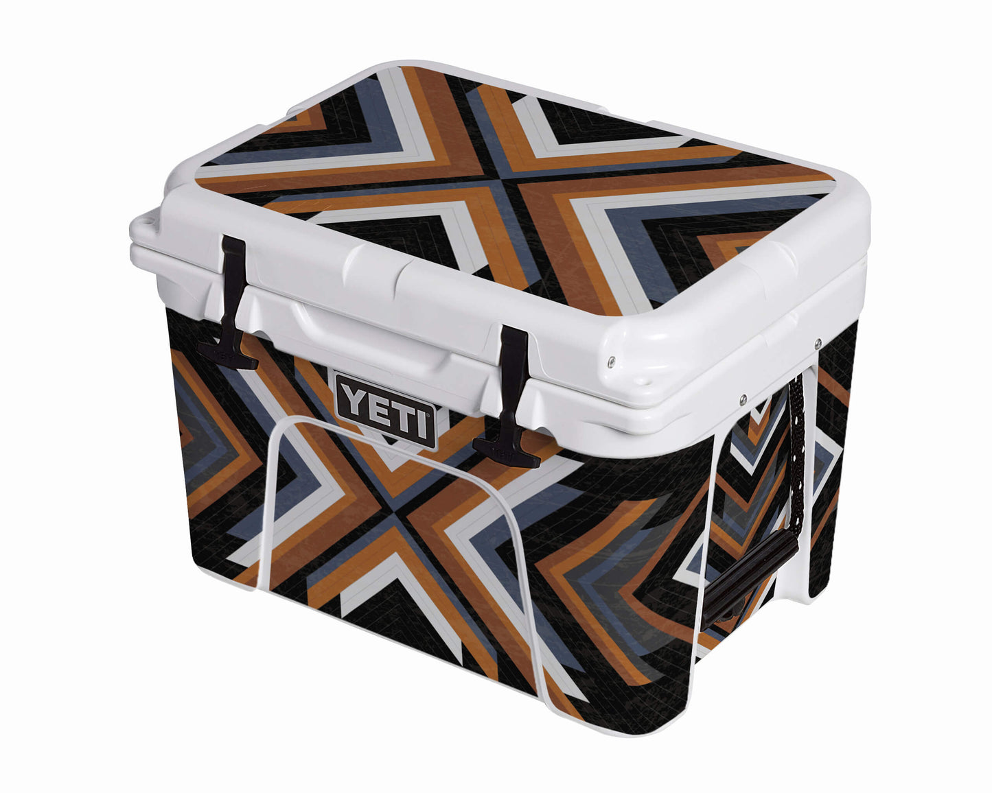 YETI Full Wrap Rustic Geometric Black
