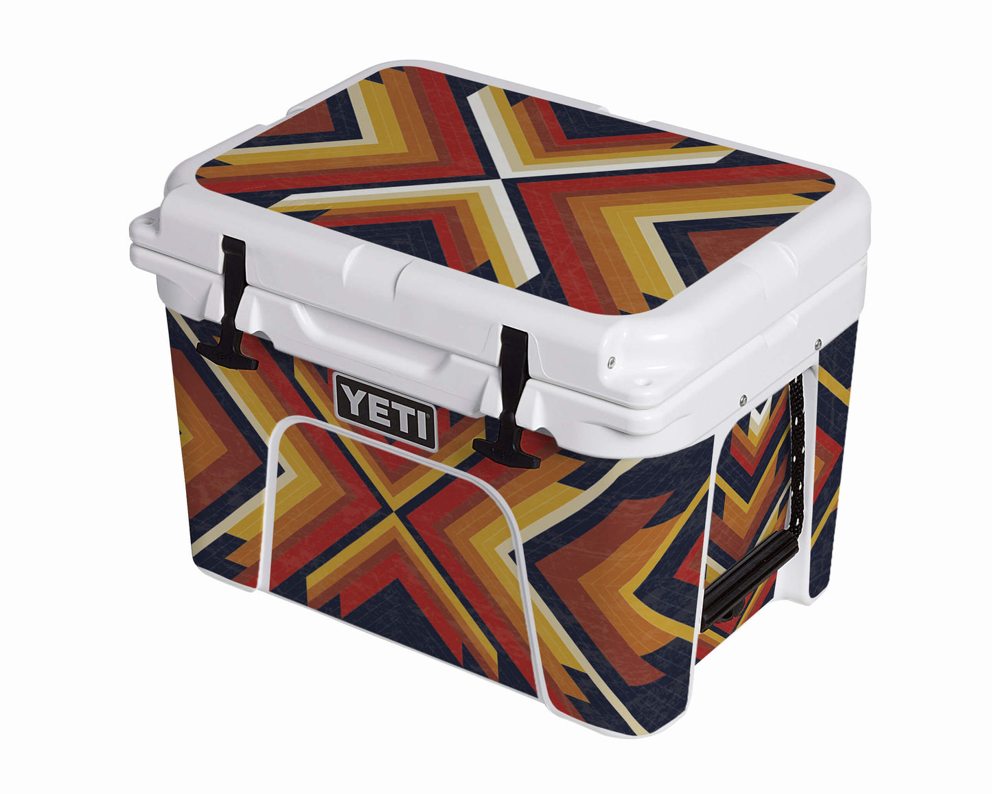 YETI Full Wrap Rustic Geometric Navy