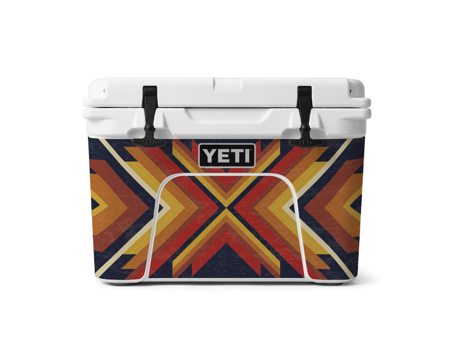 YETI Full Wrap Rustic Geometric Navy