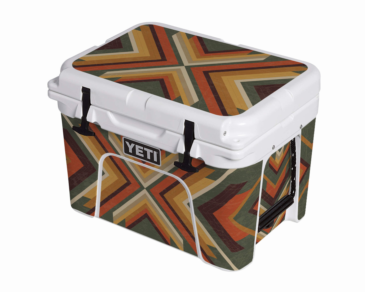 YETI Full Wrap Rustic Geometric Sage