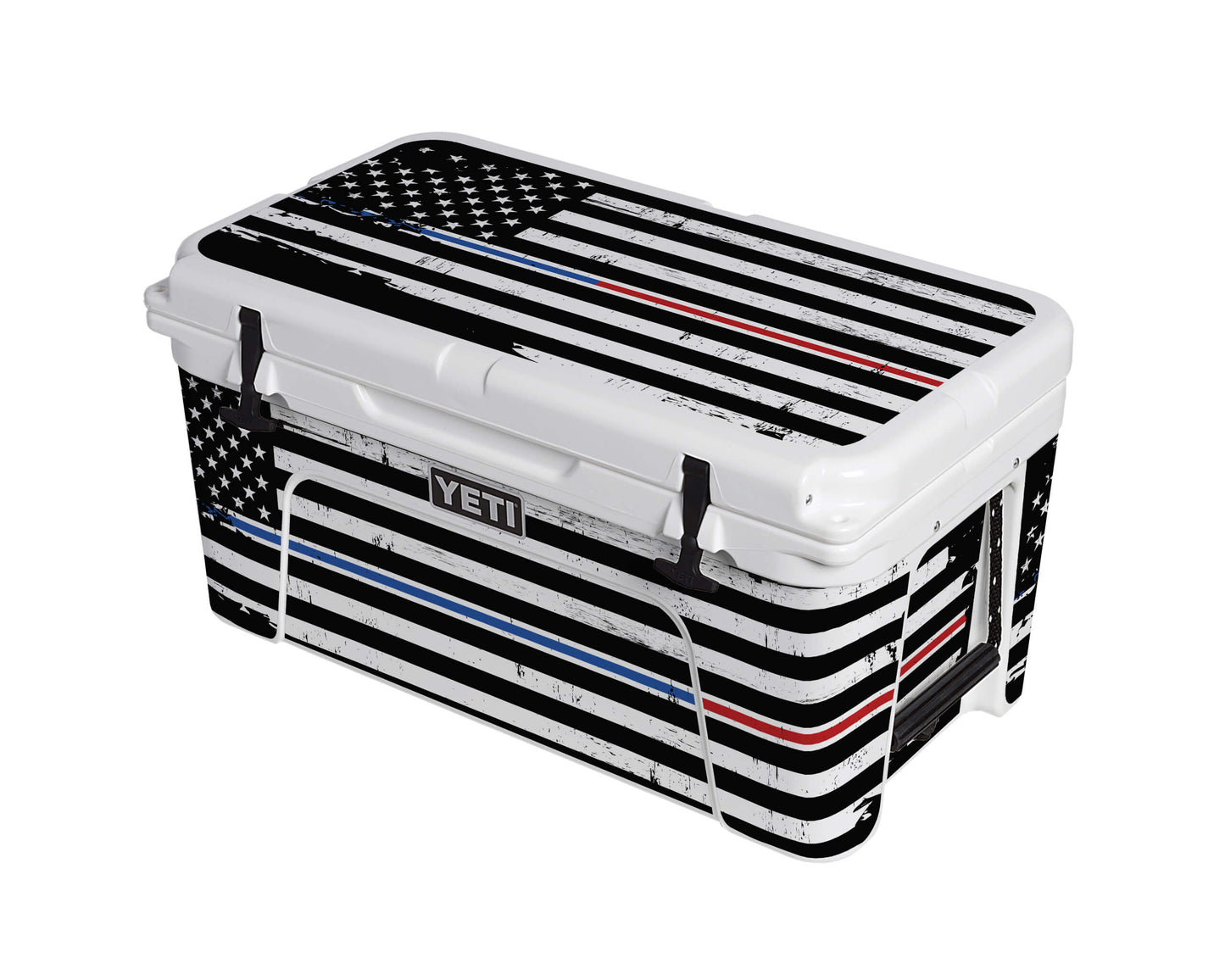 YETI Full Wrap American Flag Support Our Heroes