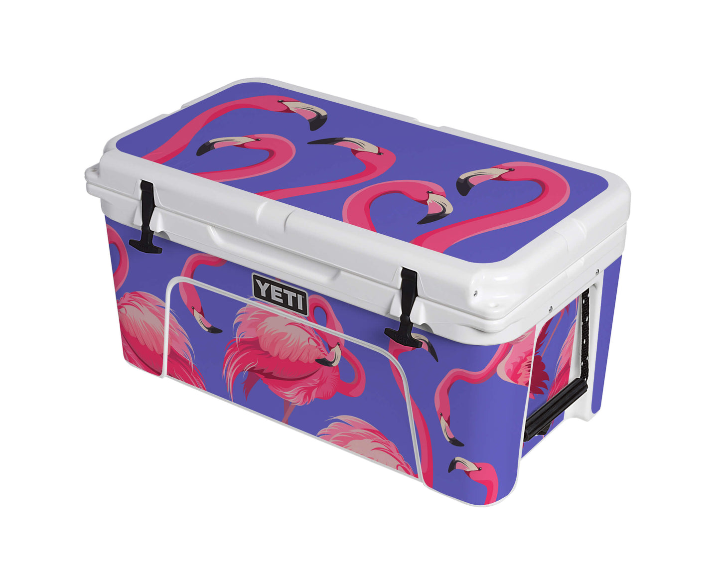 YETI Full Wrap Flamingos Violet