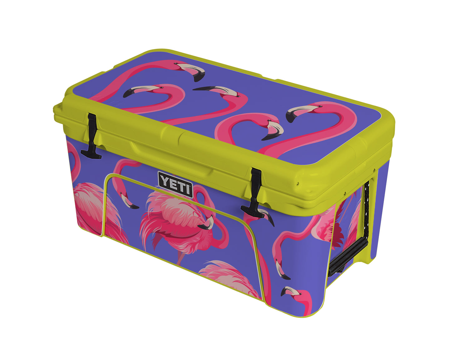 YETI Full Wrap Flamingos Violet