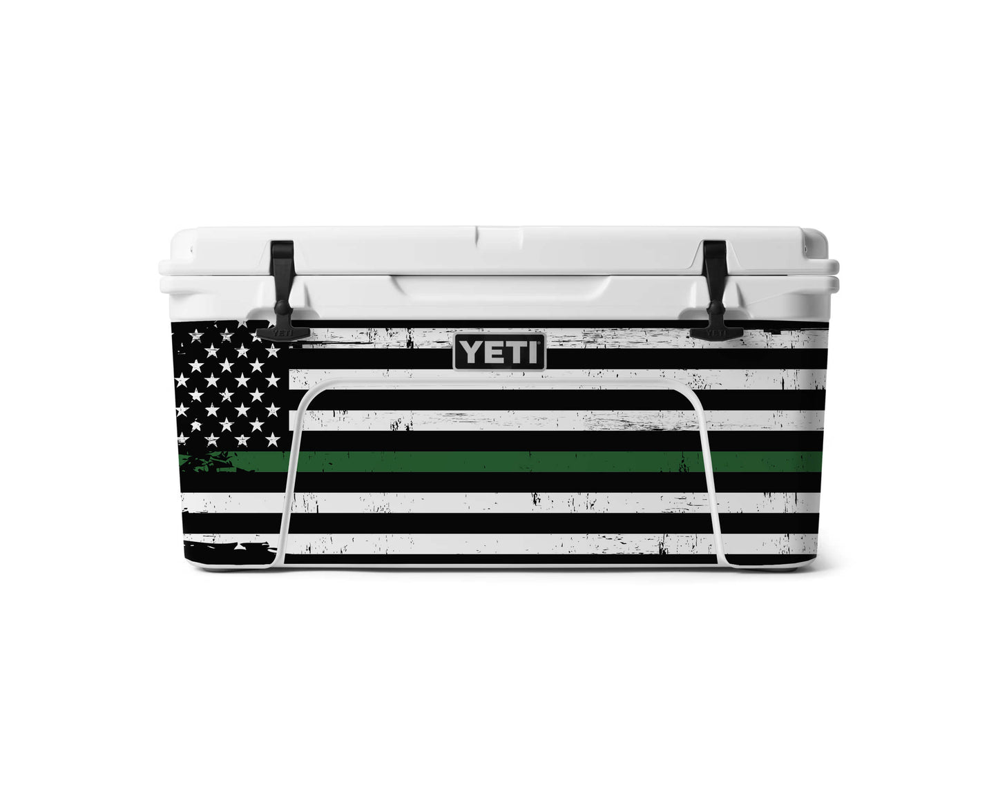 YETI Full Wrap American Flag Support Our Heroes