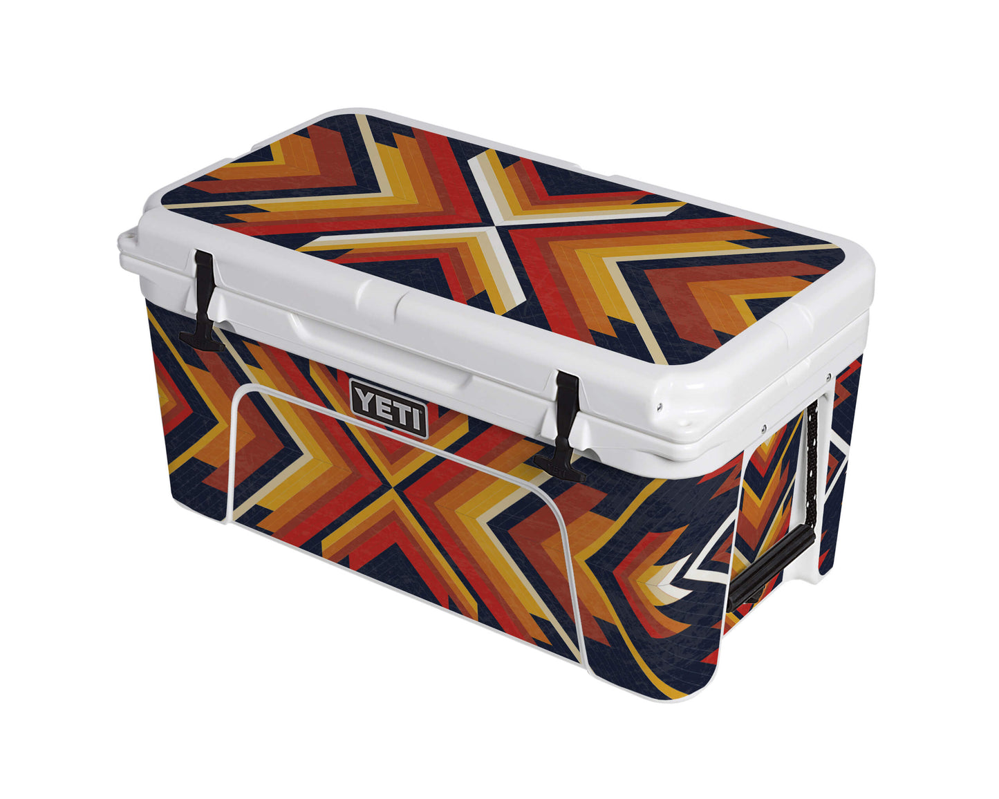 YETI Full Wrap Rustic Geometric Navy