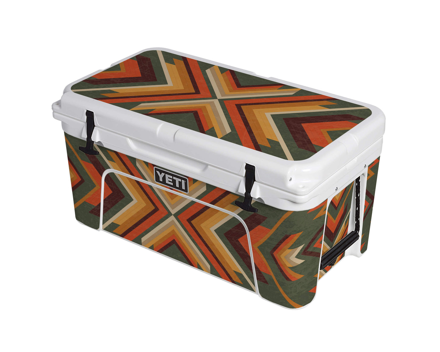 YETI Full Wrap Rustic Geometric Sage