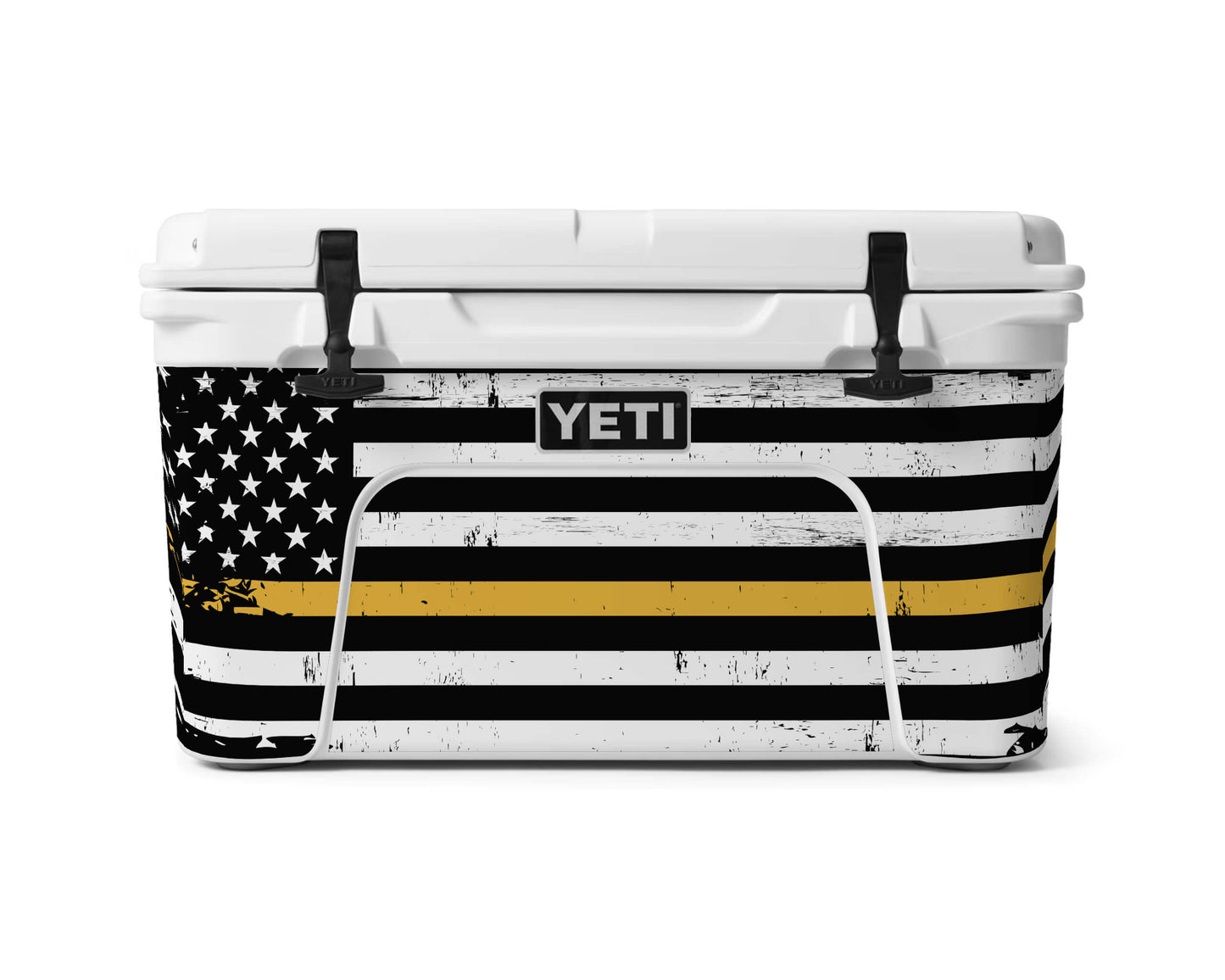 YETI Full Wrap American Flag Support Our Heroes