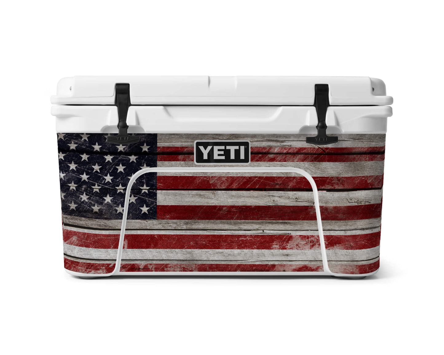 YETI Full Wrap Rustic American Flag