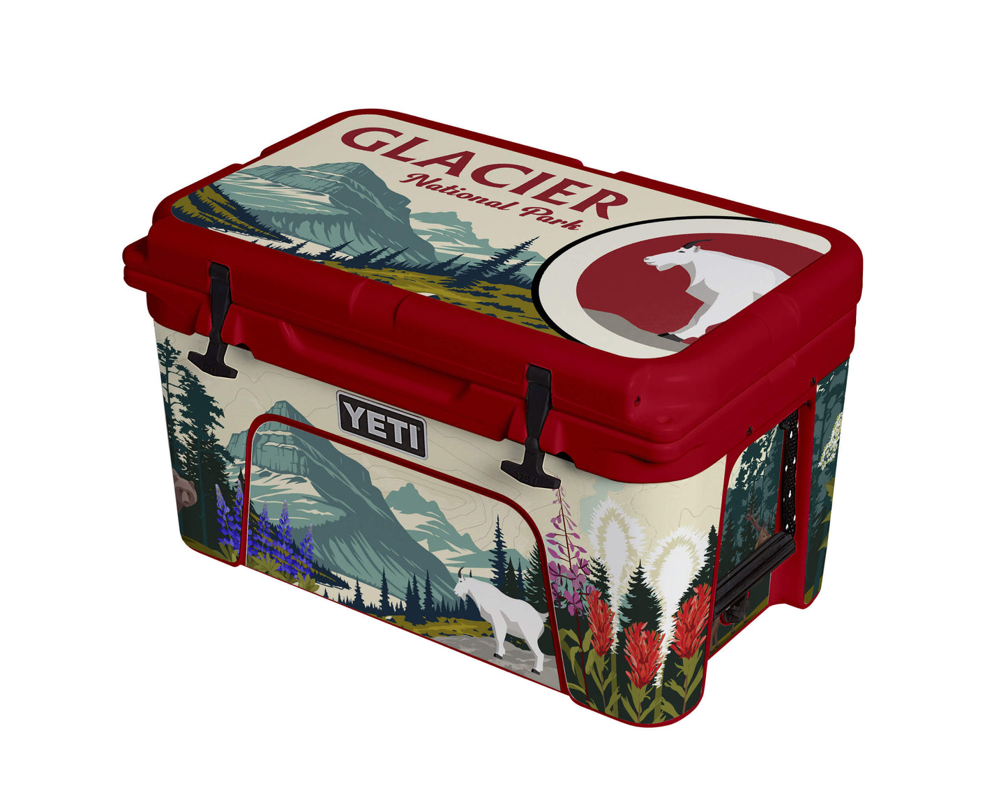 YETI Full Wrap National Parks - Glacier