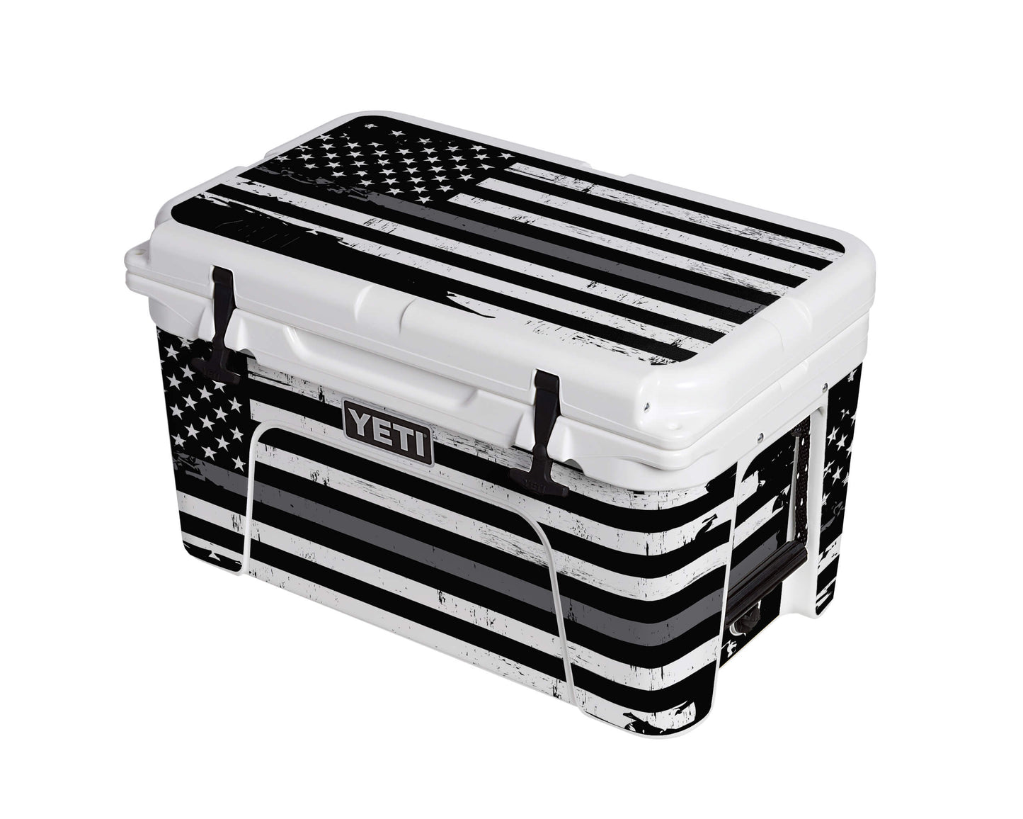 YETI Full Wrap American Flag Support Our Heroes
