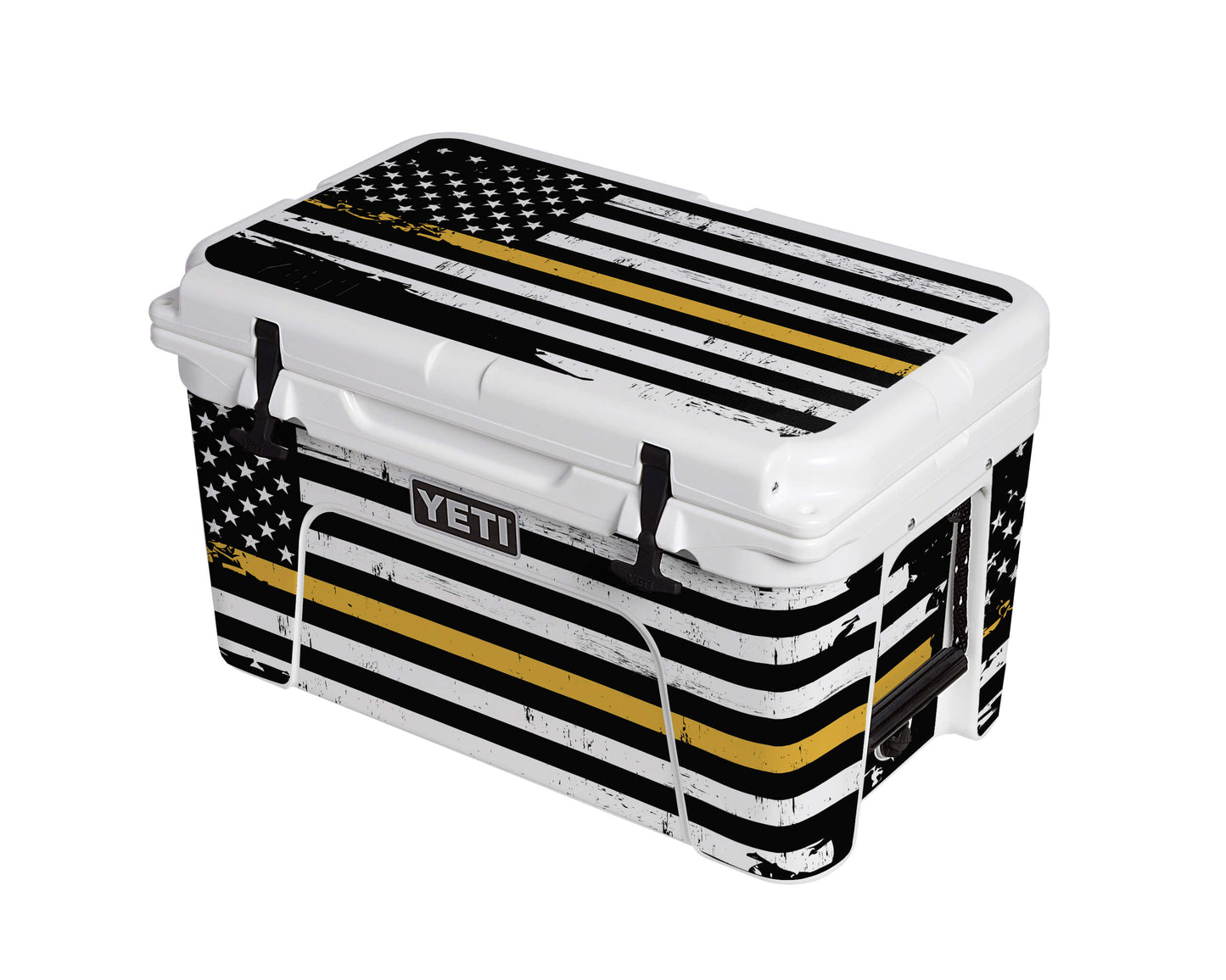 YETI Full Wrap American Flag Support Our Heroes