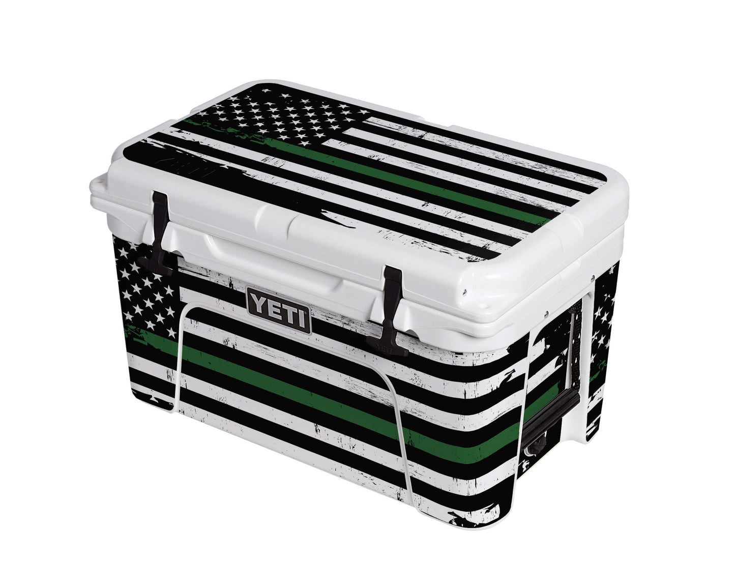 YETI Full Wrap American Flag Support Our Heroes
