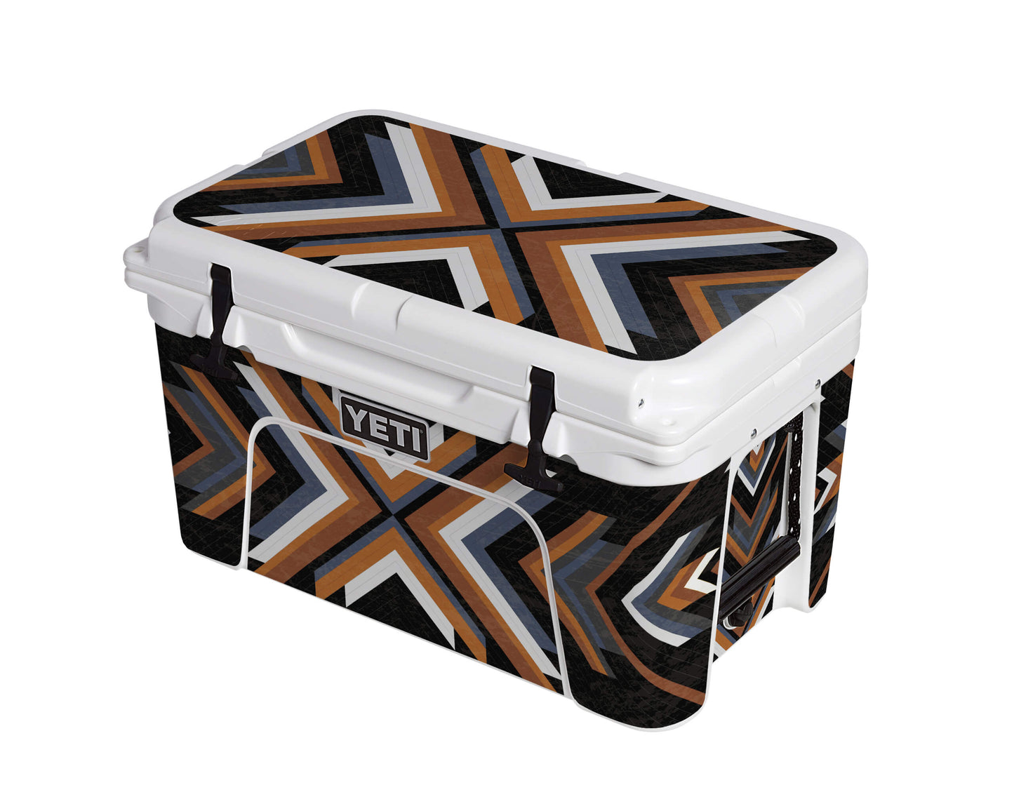 YETI Full Wrap Rustic Geometric Black