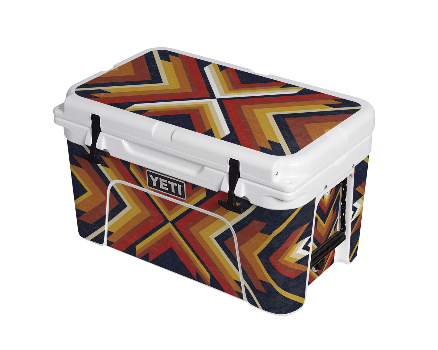 YETI Full Wrap Rustic Geometric Navy