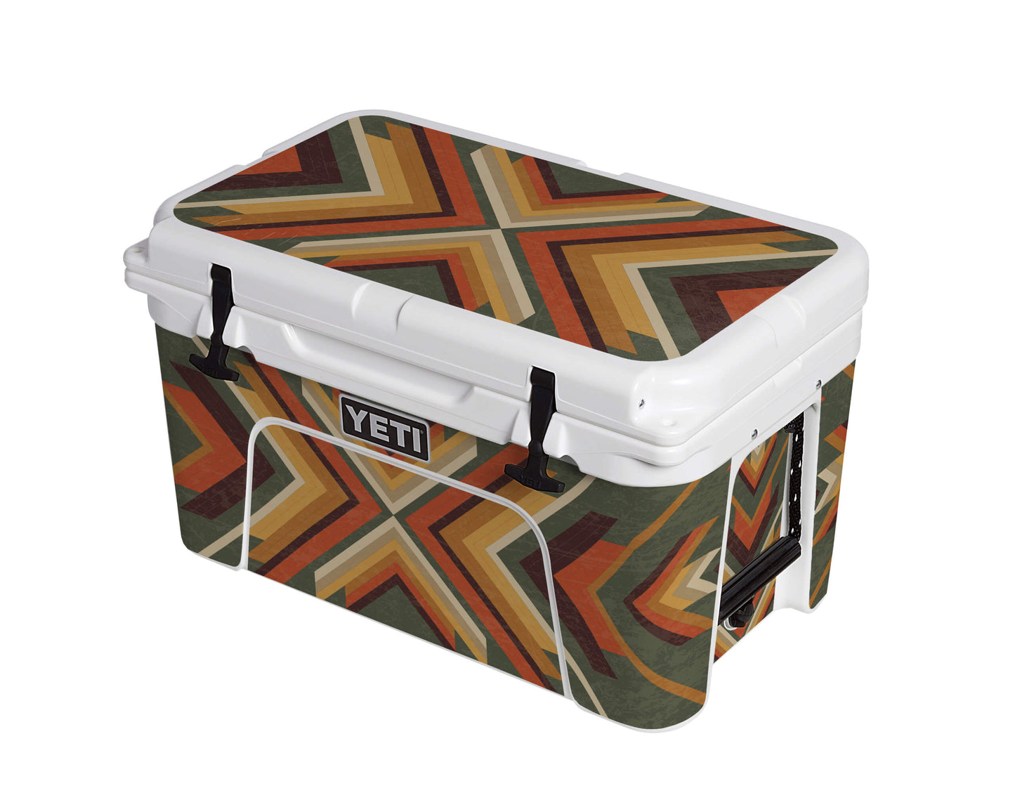 YETI Full Wrap Rustic Geometric Sage