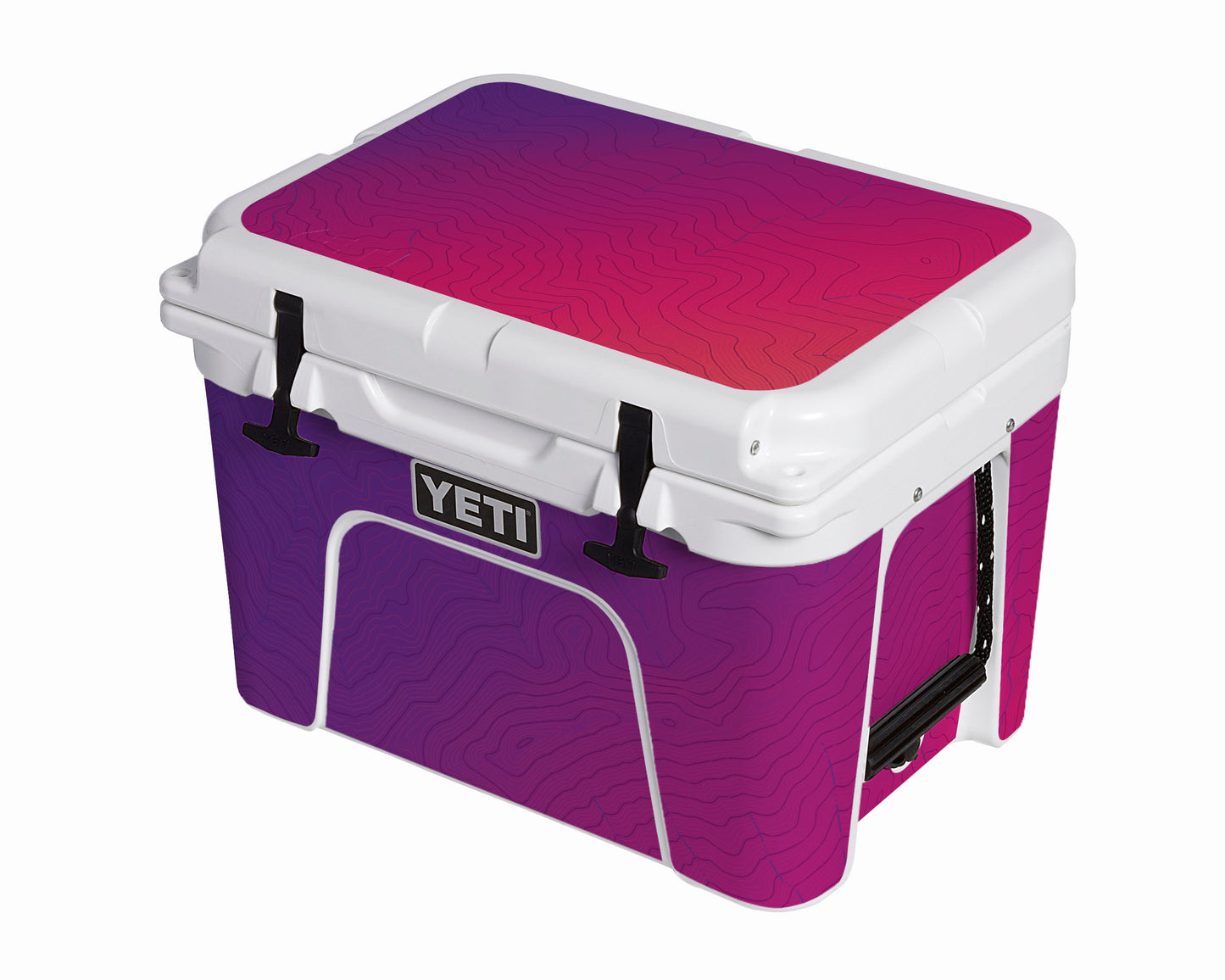 YETI Full Wrap Topo Bridgers Fuchsia Fusion