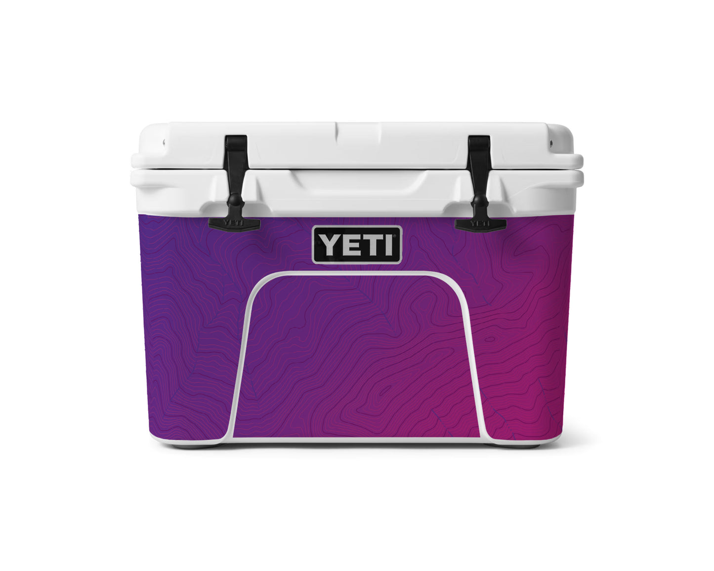 YETI Full Wrap Topo Bridgers Fuchsia Fusion
