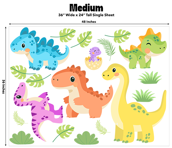 Dinosaur Decal Kit