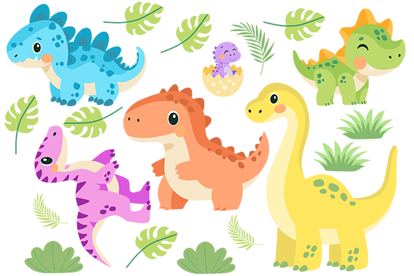 Dinosaur Decal Kit