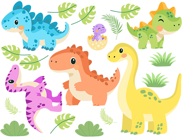 Dinosaur Decal Kit