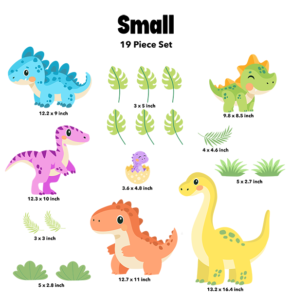 Dinosaur Decal Kit