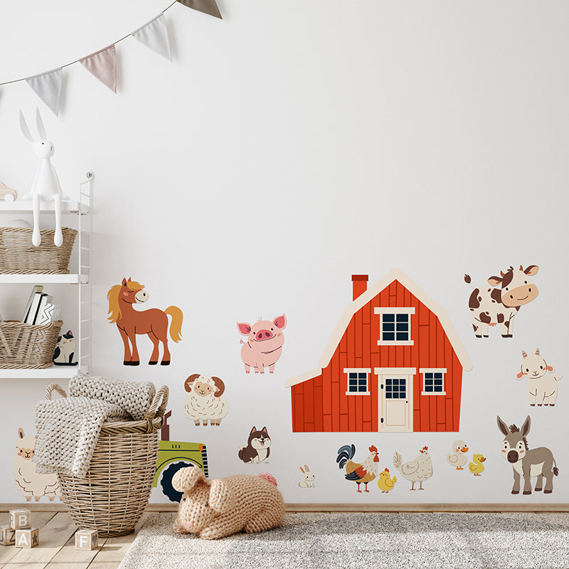 Farm Animals Decal Kit