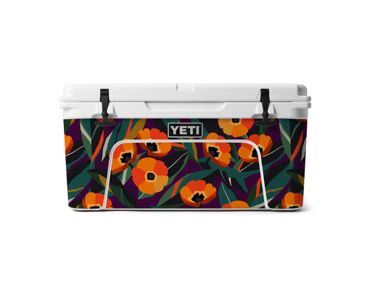 YETI Full Wrap Poppies Orange
