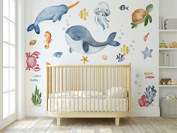 Sea Creature Decal Kit