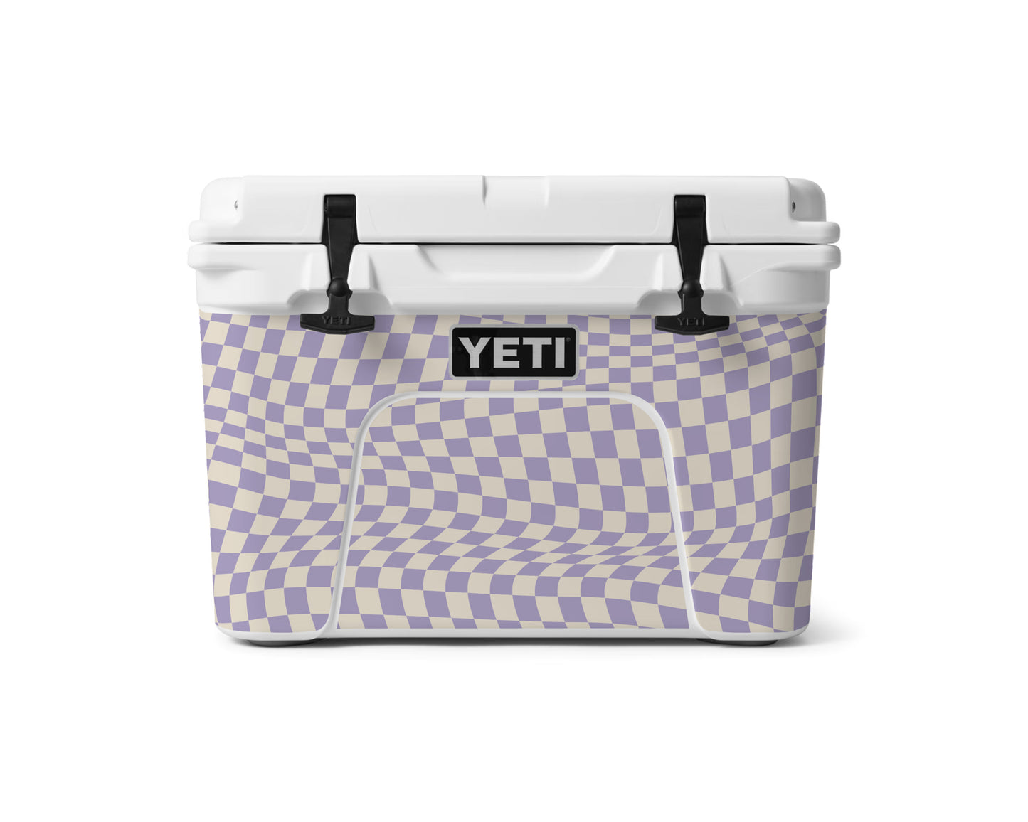 YETI Full Wrap Wavy Check Lilac