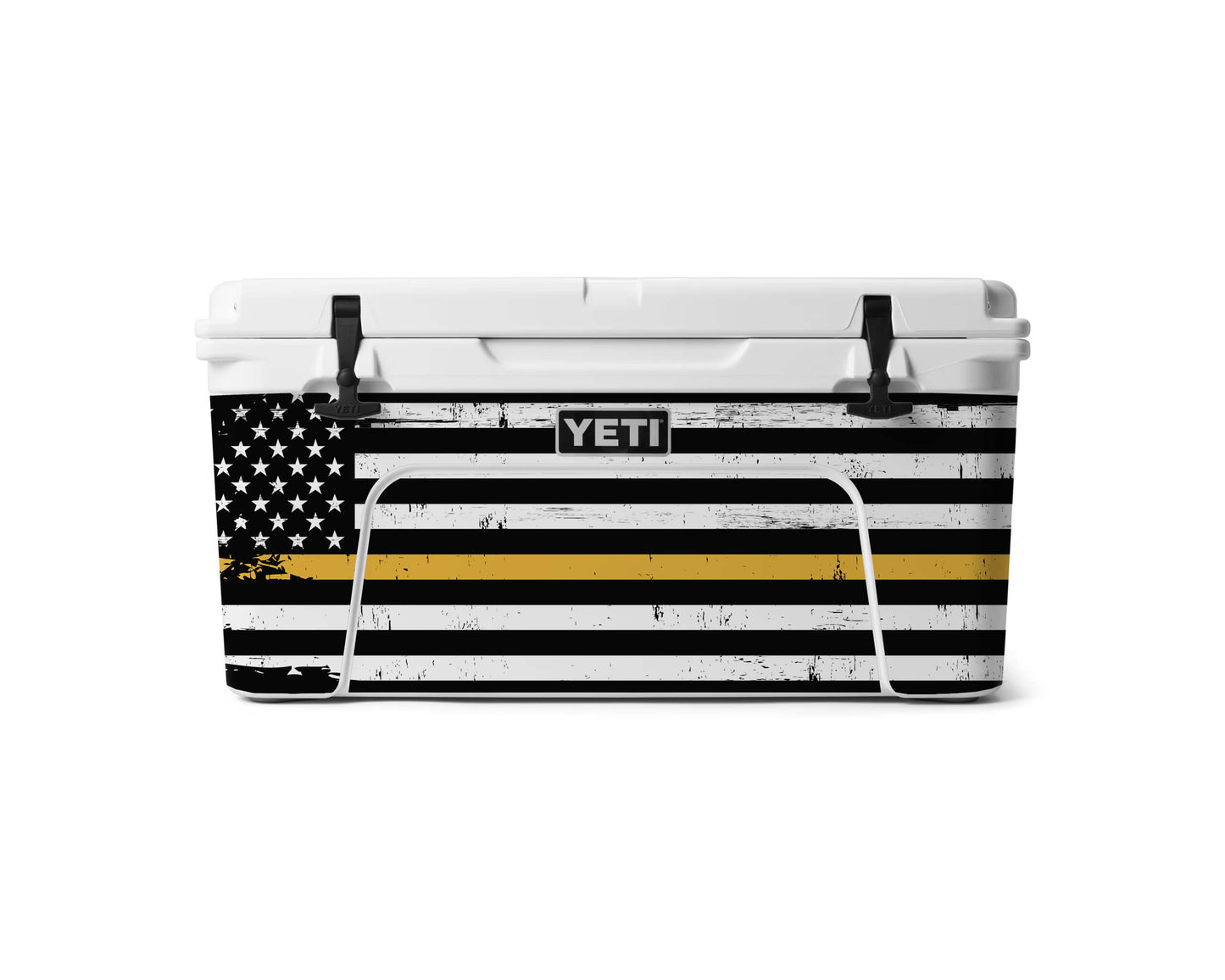 YETI 65 Full Wrap American Flag Support Our Heroes