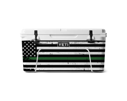 YETI 65 Full Wrap American Flag Support Our Heroes