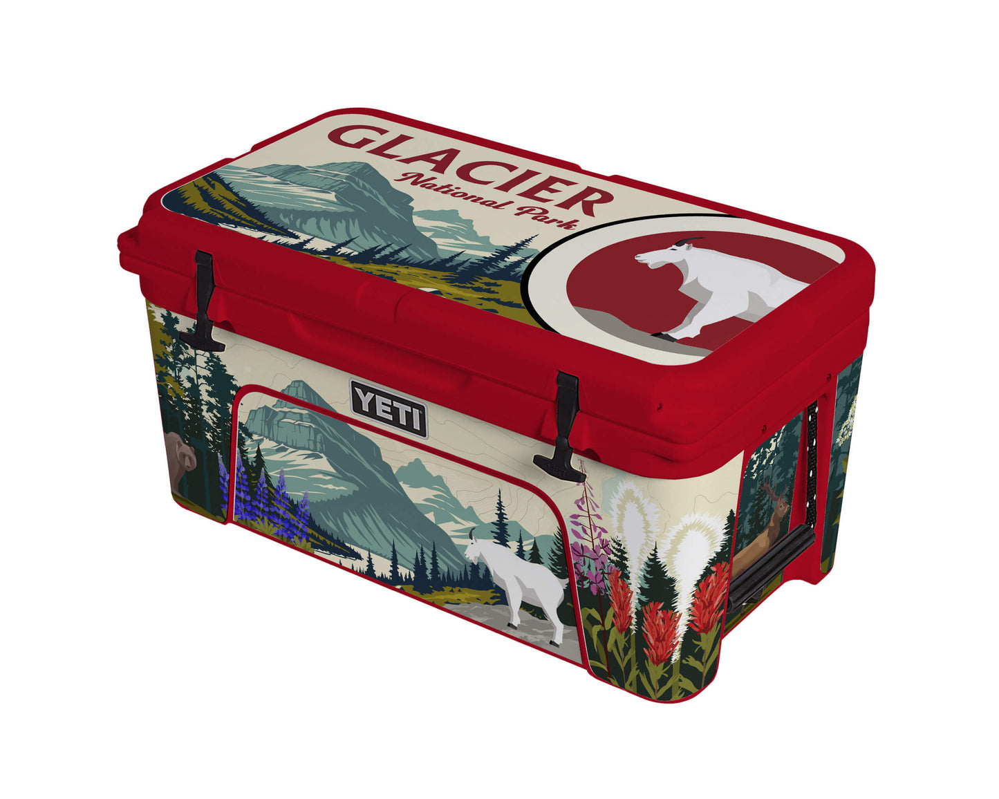 YETI Full Wrap National Parks - Glacier