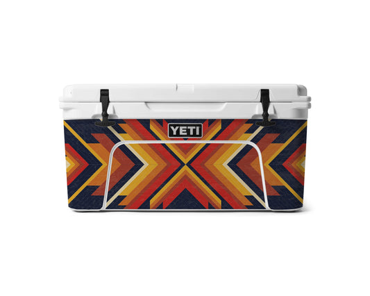 YETI 65 Full Wrap Rustic Geometric Navy