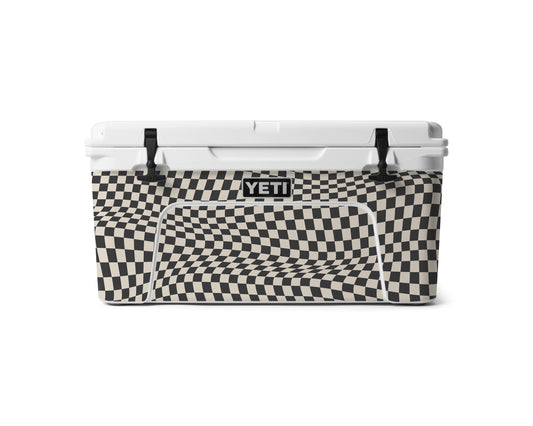YETI Full Wrap Wavy Check Black