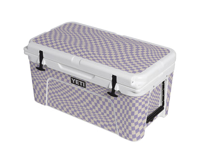YETI Full Wrap Wavy Check Lilac