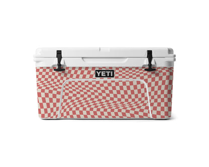 YETI Full Wrap Wavy Check Red
