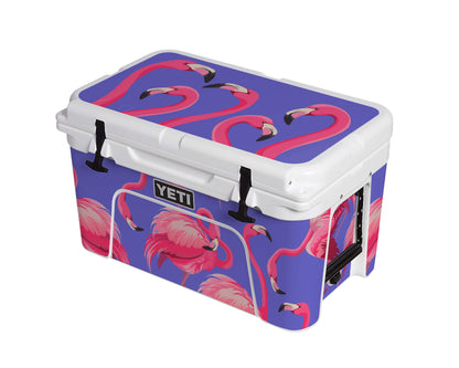 YETI Full Wrap Flamingos Violet